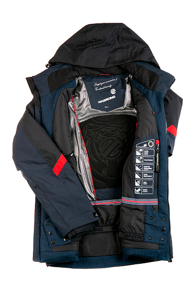 Мужская горнолыжная Куртка WHS Темно-синий, 8783306