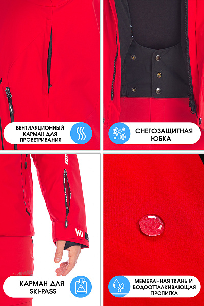 Куртка WHS Красный, 8783399