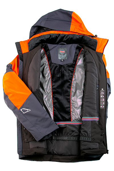 Мужская горнолыжная Куртка Lafor Темно-серый, 767063