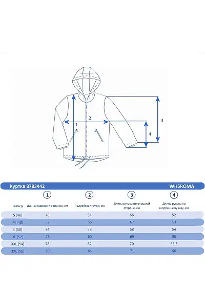 Куртка WHS Красный, 8783442
