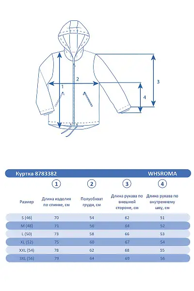 Куртка WHS Серый, 8783382