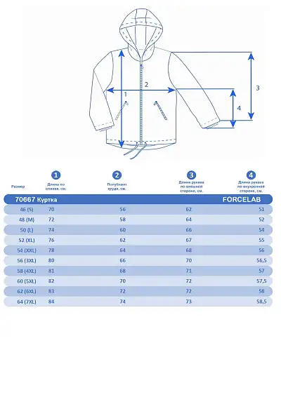 Куртка Forcelab Черный, 70667