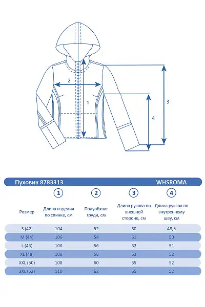 Женский зимний Пуховик WHS Черный, 8783313