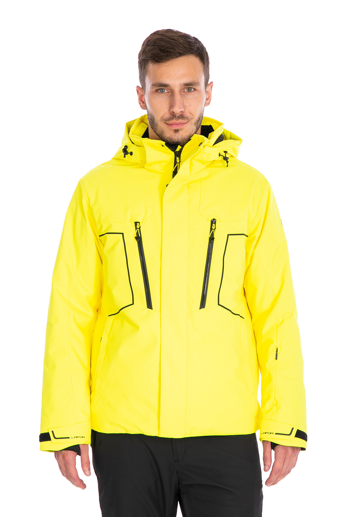 Мужская горнолыжная Куртка Lafor Желтый, 767013 (62, 6xl)