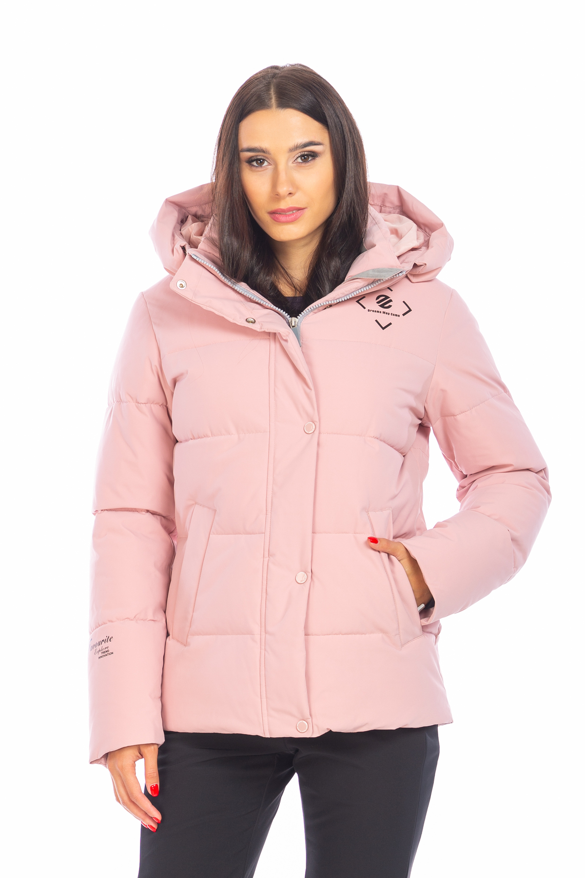 Куртка WHS Розовый, 8783459 (54, 4xl)