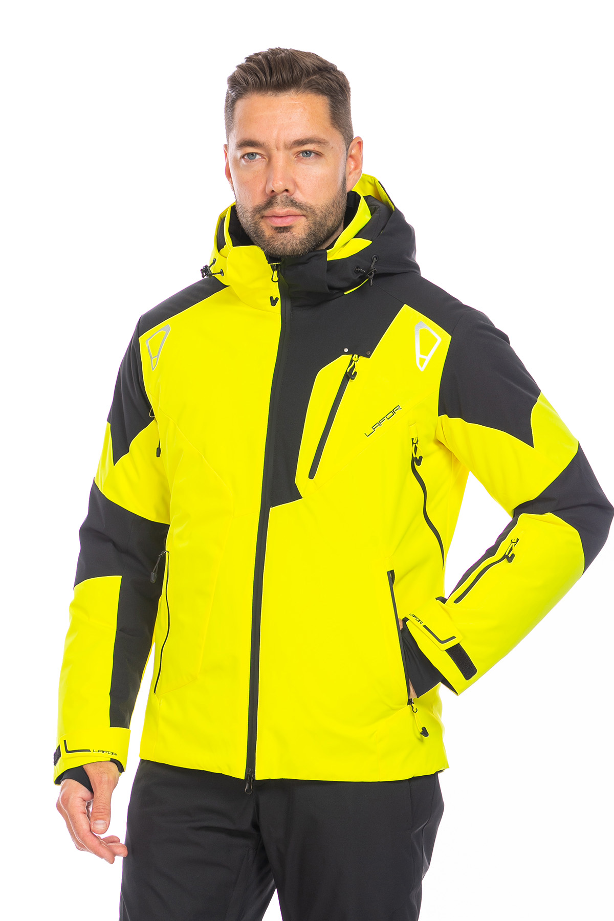 Мужская горнолыжная Куртка Lafor Желтый, 767053 (62, 6xl)