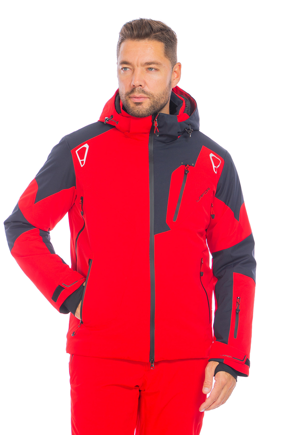 Мужская горнолыжная Куртка Lafor Красный, 767053 (52, xl)