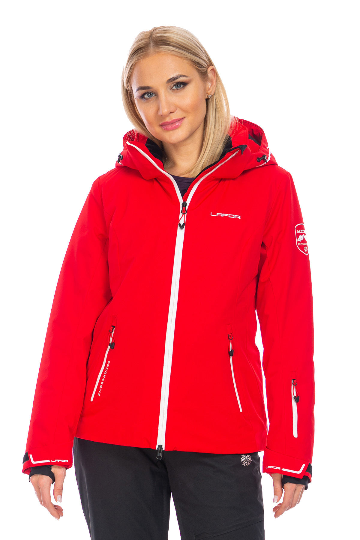 Женская горнолыжная Куртка Lafor Красный, 767054 (48, xl)