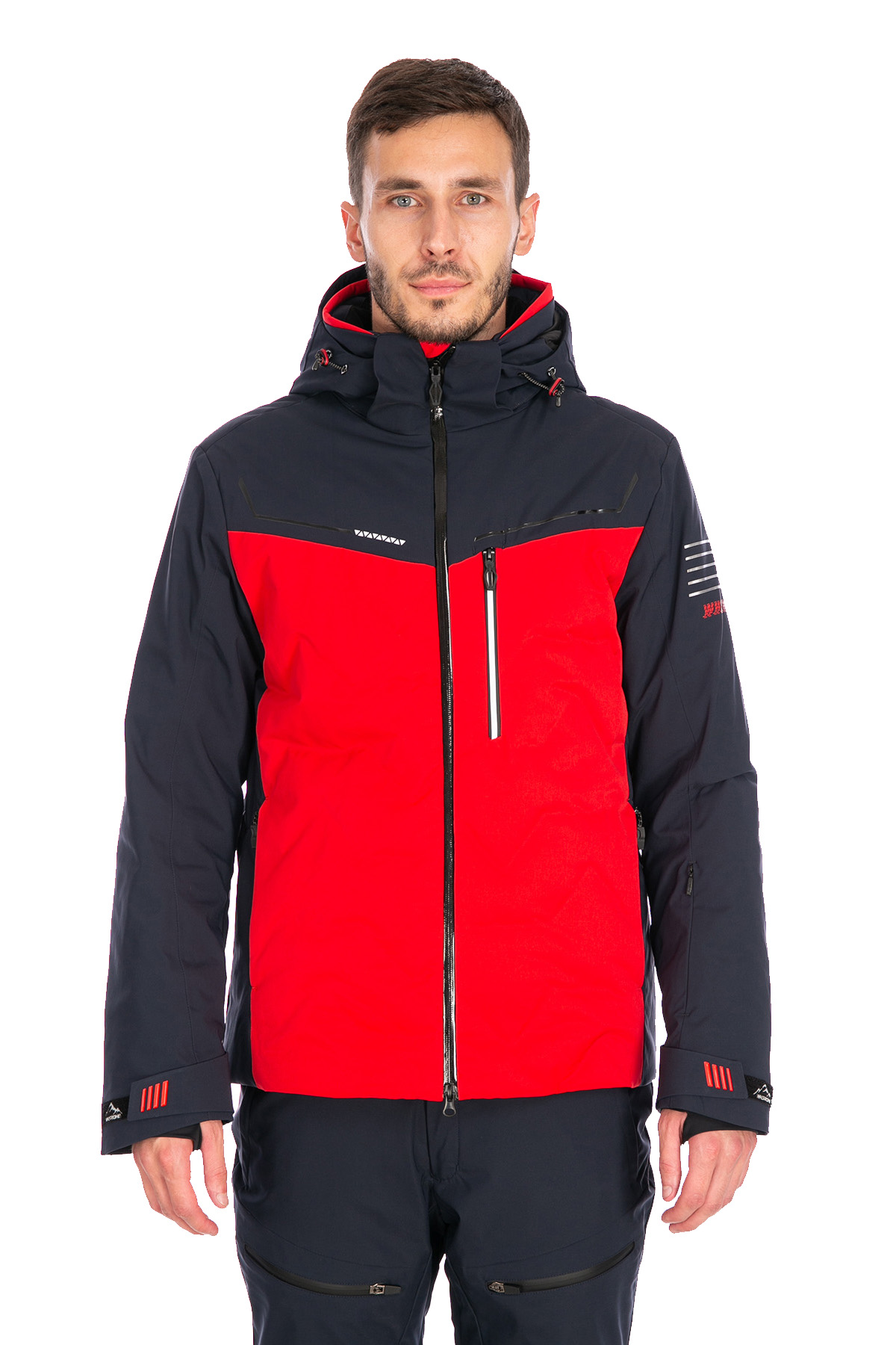 Мужская горнолыжная Куртка WHS Красный, 8783326 (46, s)