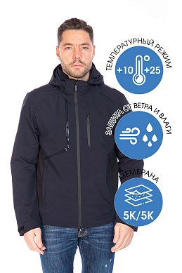 Ветровка Forcelab Темно-синий, 706648
