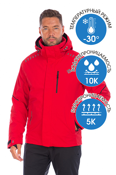Мужской горнолыжный Костюм Forcelab Красный, 70667K1