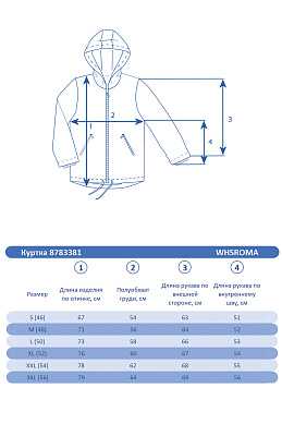 Куртка WHS Темно-синий, 8783381