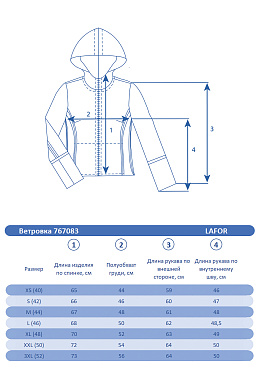 Ветровка Lafor Розовый, 767083