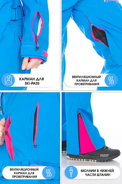 Комбинезон Forcelab Синий, 706631