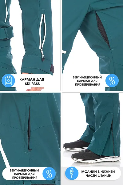 Комбинезон Forcelab Зеленый, 706638