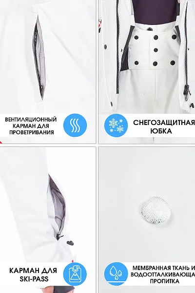 Куртка Lafor Белый, 767037